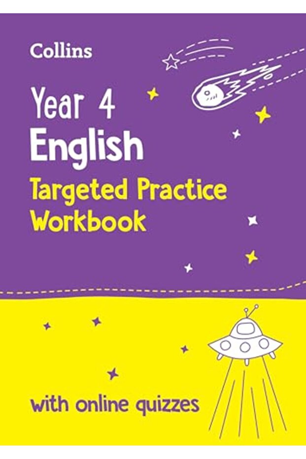 كتاب التمارين المستهدفة للغة الإنجليزية للسنة الرابعة: مثالي للاستخدام في المنزل والمدرسة (تمارين كولينز KS2)