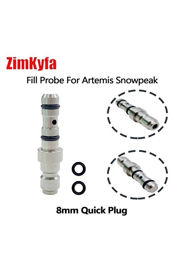 محول مسبار تعبئة الهواء مع قابس سريع لـ Artemis Snowpeak