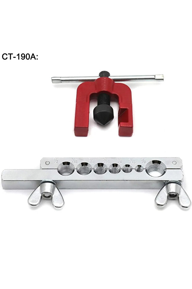 CT-190A Copper pipe flaring tool Expander and fixture 7/16in 3/16in 1/4in 5/16in 3/8in 1/2in 5/8in B