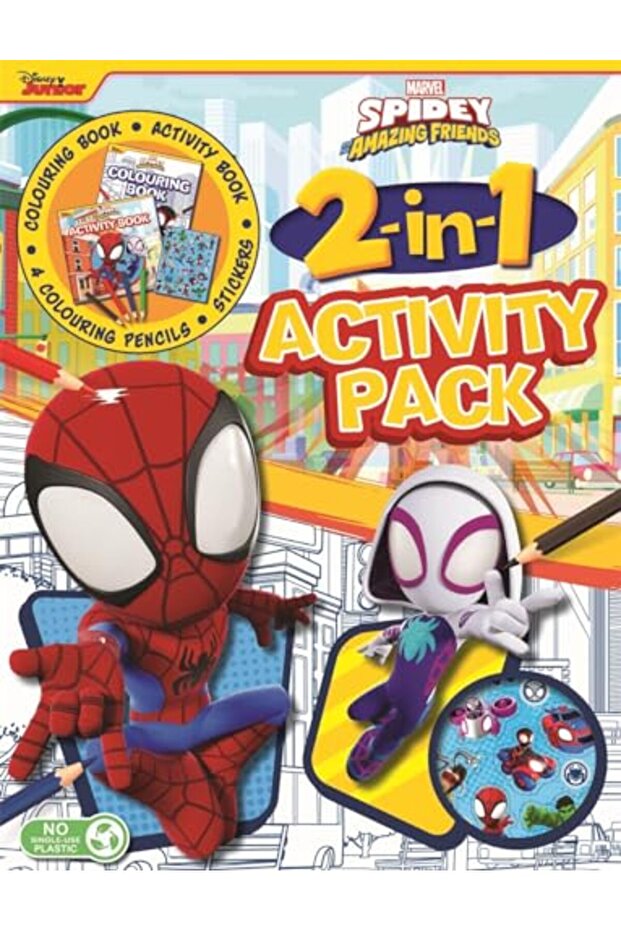 Marvel Spidey and his Amazing Friends: 2-in-1 Activity Pack
