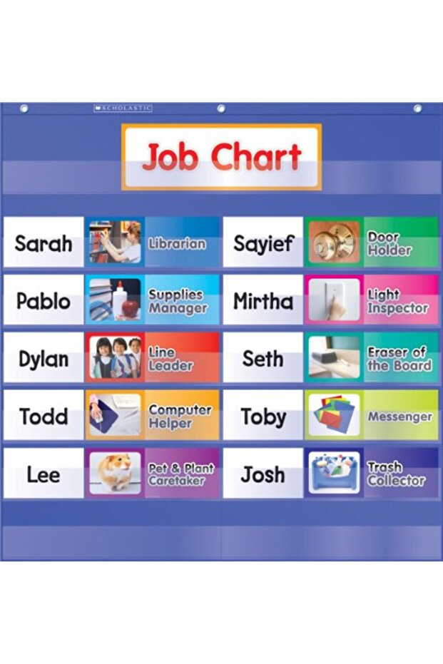 Class Jobs Pocket Chart