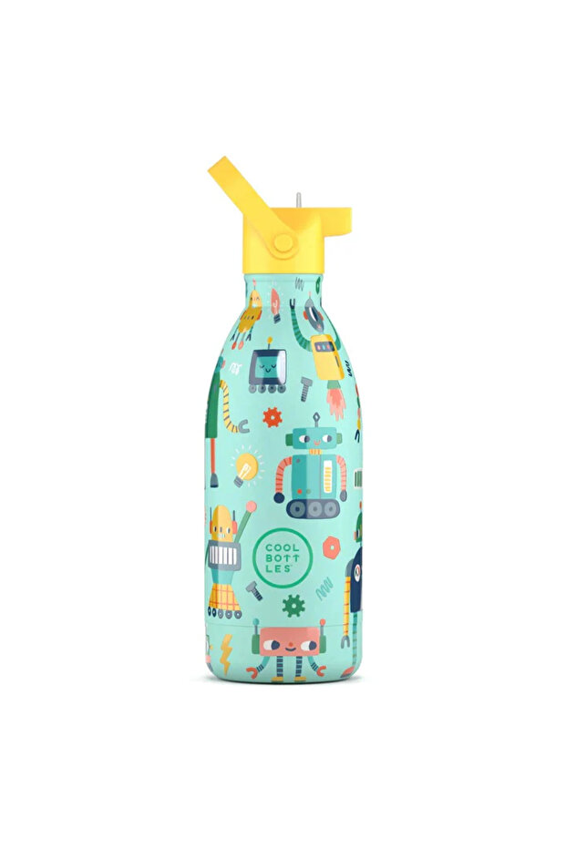 The Kids Bottle Short Circuit Steel Water Bottle 500ml Cbbk50Sc