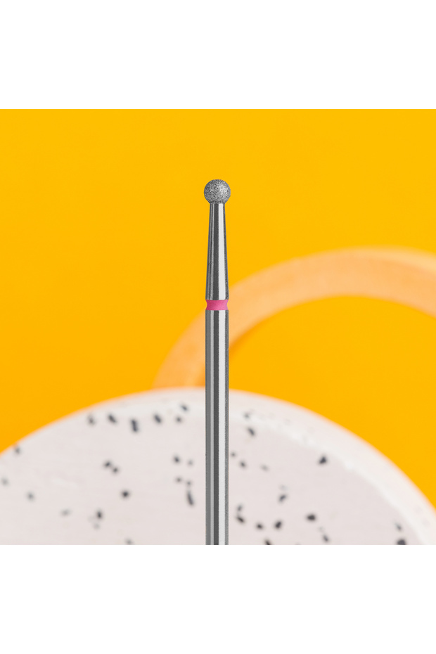 diamond nail drill bit ball red expert head diameter 2.7 mm