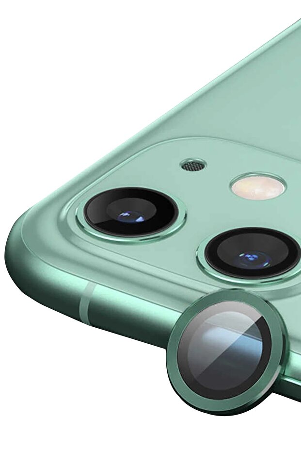 iPhone 12 Mini Raze Metal Camera Lens - Green