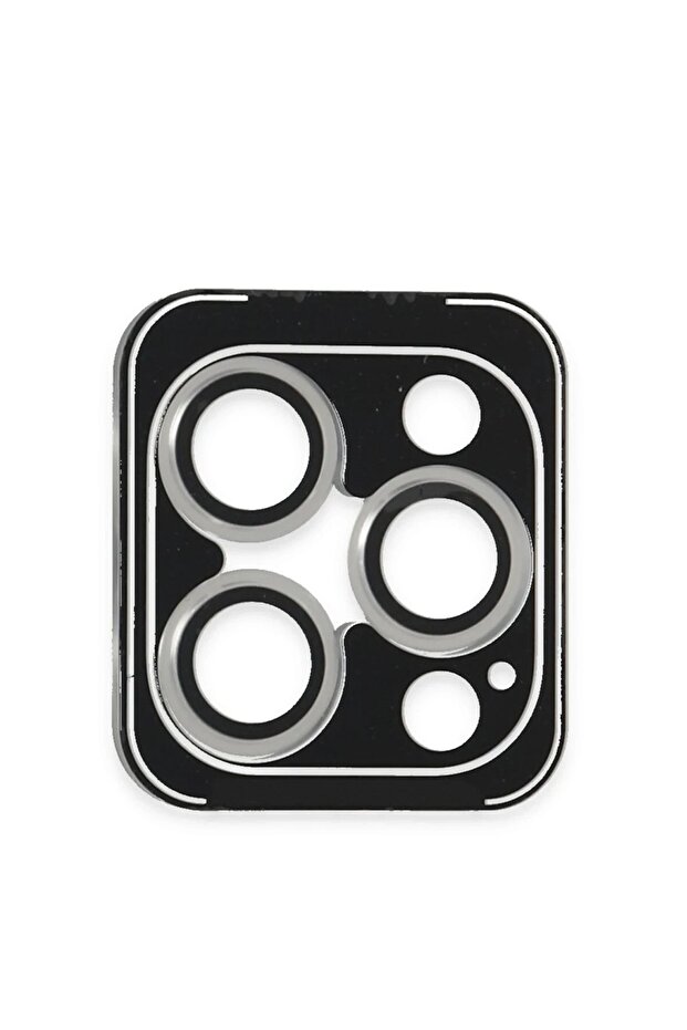 ® iPhone 16 Pro Max Pvd Metal Camera Lens - Silver