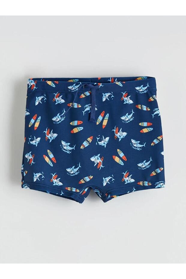 Printed Boys' Swim Shorts (S6)