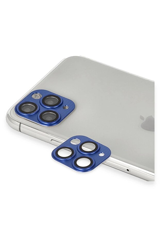 ® iPhone 11 Pro Max Pers Aluminum Camera Lens - Dark Blue