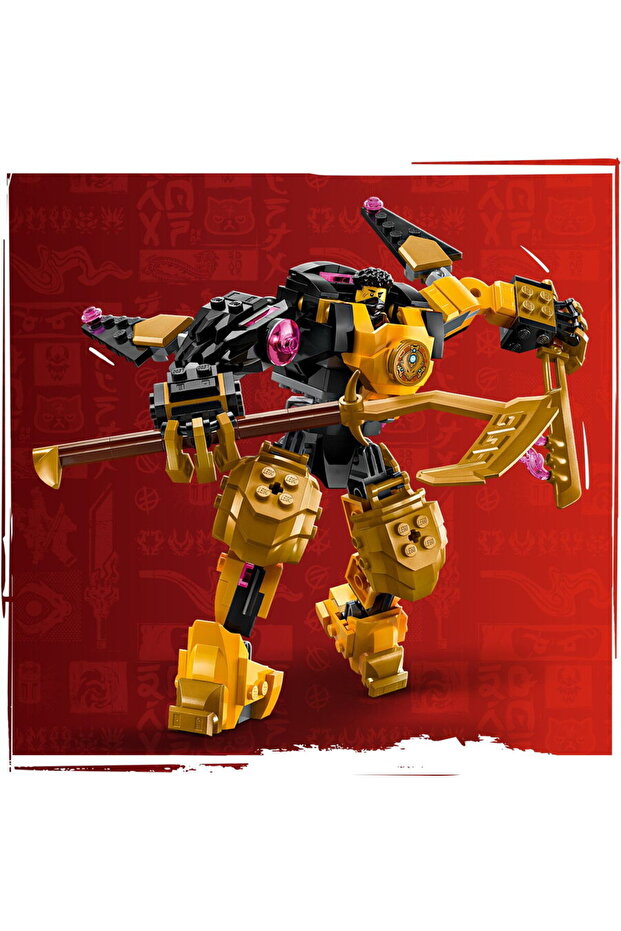 Ninjago - Arin's Spinjitzu Fighting Robot 71839, 213 Pieces, Multicolor - 6