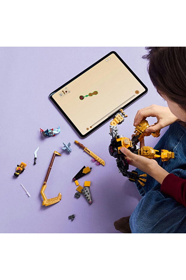 Ninjago - Arin's Spinjitzu Fighting Robot 71839, 213 Pieces, Multicolor - 4