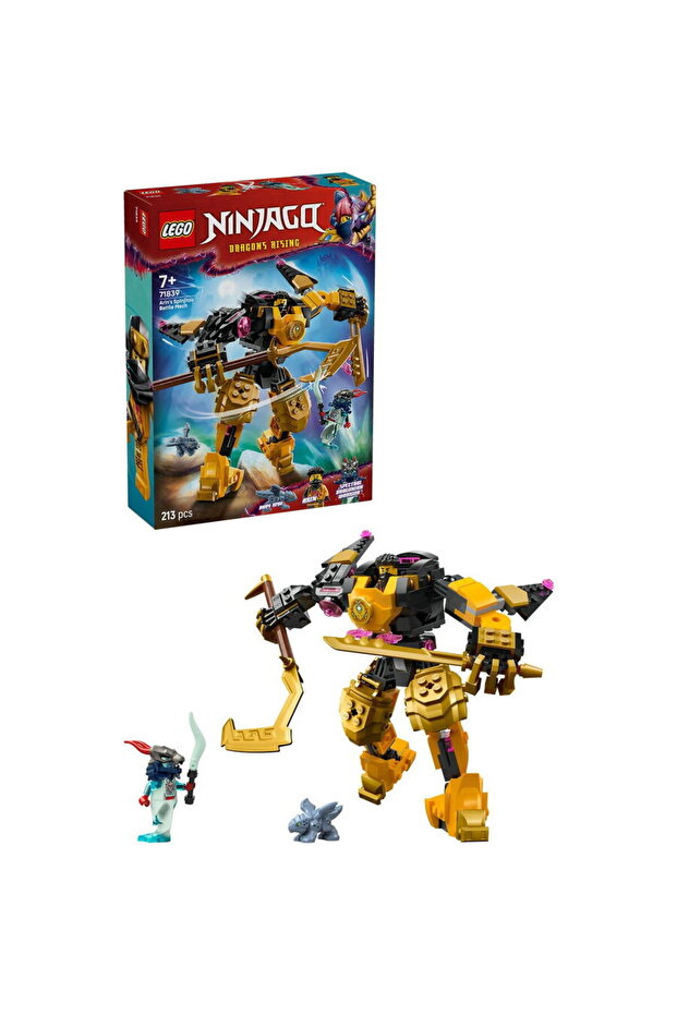 Ninjago - Arin's Spinjitzu Fighting Robot 71839, 213 Pieces, Multicolor - 1