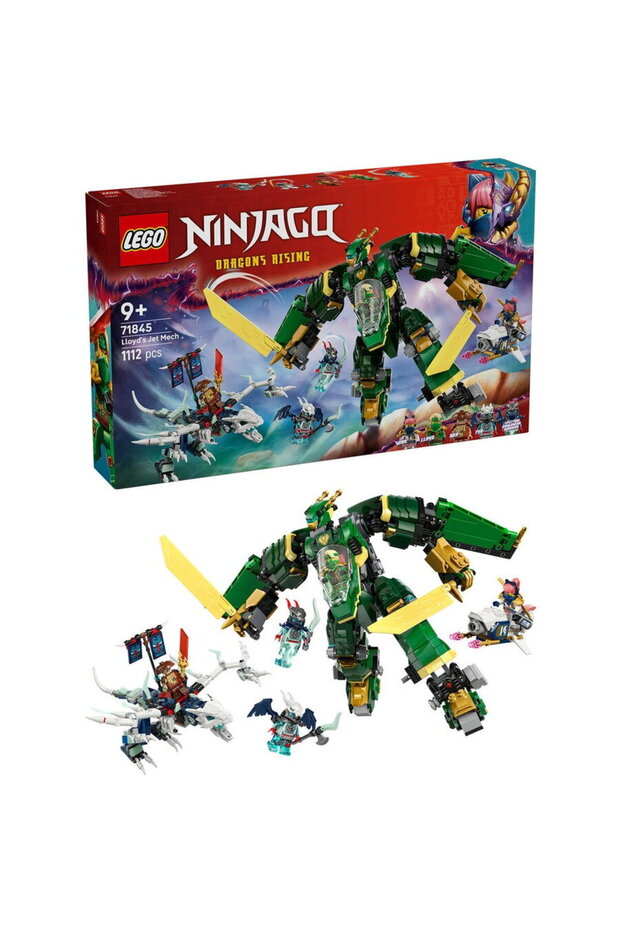® NINJAGO® - Lloyd's Jet Plane Mech 71845, 1112 pieces - 1