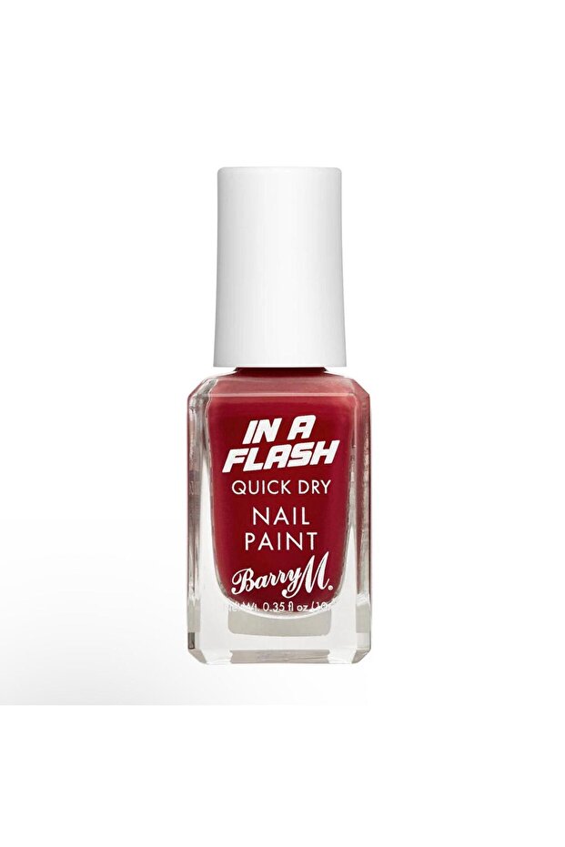 In A Flash Quick Dry Nail Paint 10ml - RED RACE QDNP5