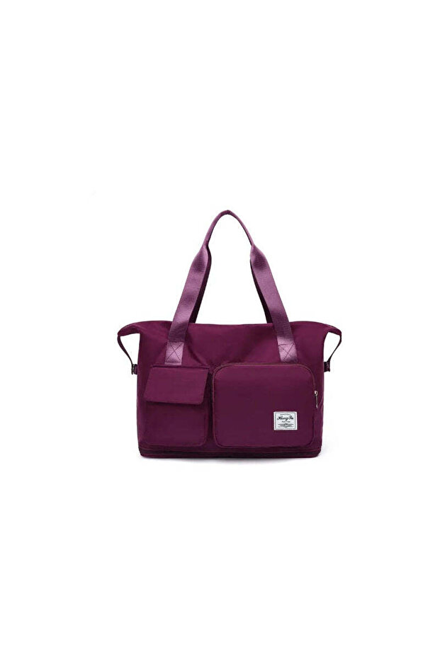 Travel Bag with Expandable bottom, spacious, durable, waterproof, multi-purpose pockets, comfortable carrying options