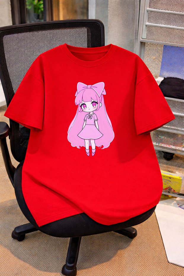 Oversize Kids Teen T-Shirt 100% Cotton Printed Comfortable Fit Casual Stylish T-Shirt