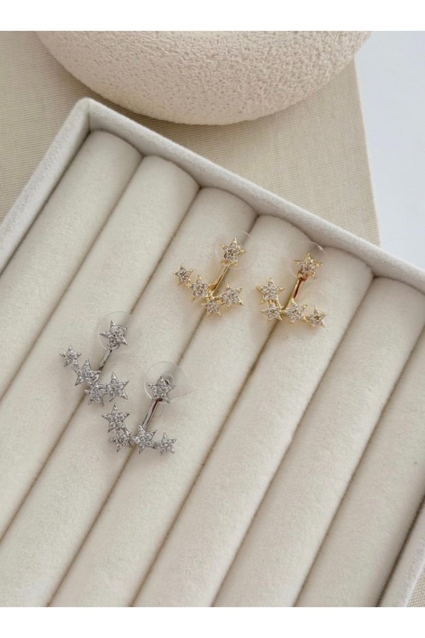 Minimal Star Earrings (Resistant to Tarnishing)