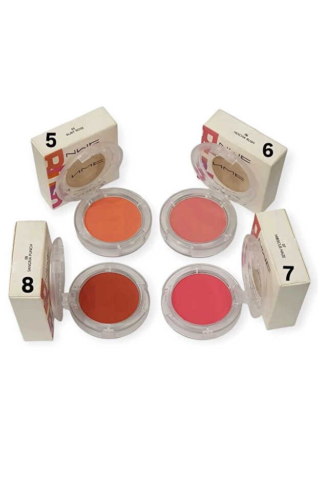 مجموعة حمرة خدود 4 لون - 2