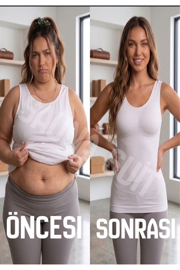 Women's Flexible White Athlete's Corset – Suitable for Daily and Sports Use