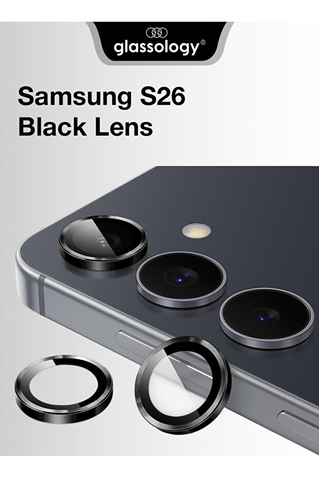 Camera Lens Protector for Samsung Galaxy S26 Ultra, Black, Scratch & Impact Protection