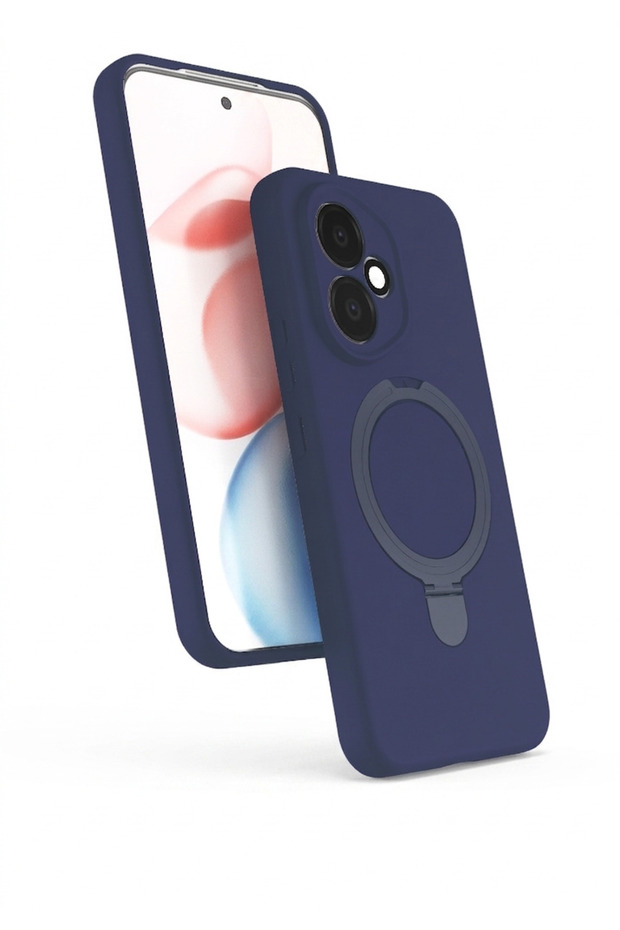 Honor 400 Case with Magsafe Ring and Extra Stand, Velvet Soft Inside, Colorful Silicone