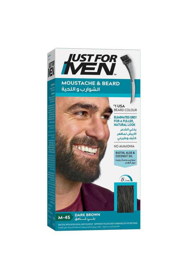 Just-For-Men Hair Color Moustache & Beard Dark Brown 2747