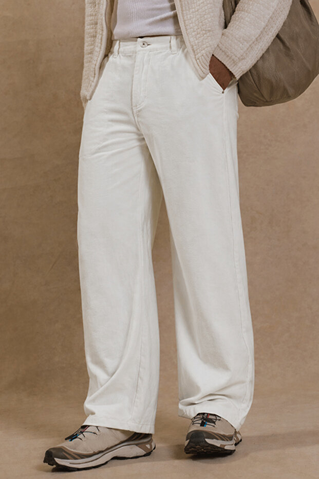 Men's Baggy Pants – Wide Leg Relaxed Fit Casual Style