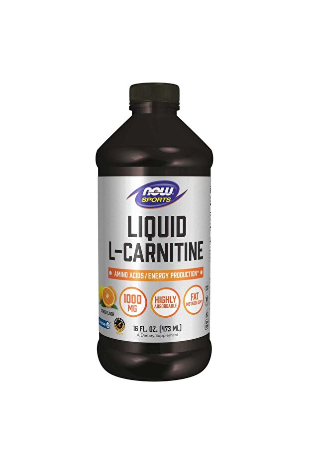 Now Sports, L-Carnitine, 3000 Mg, 473 Ml, Citrus