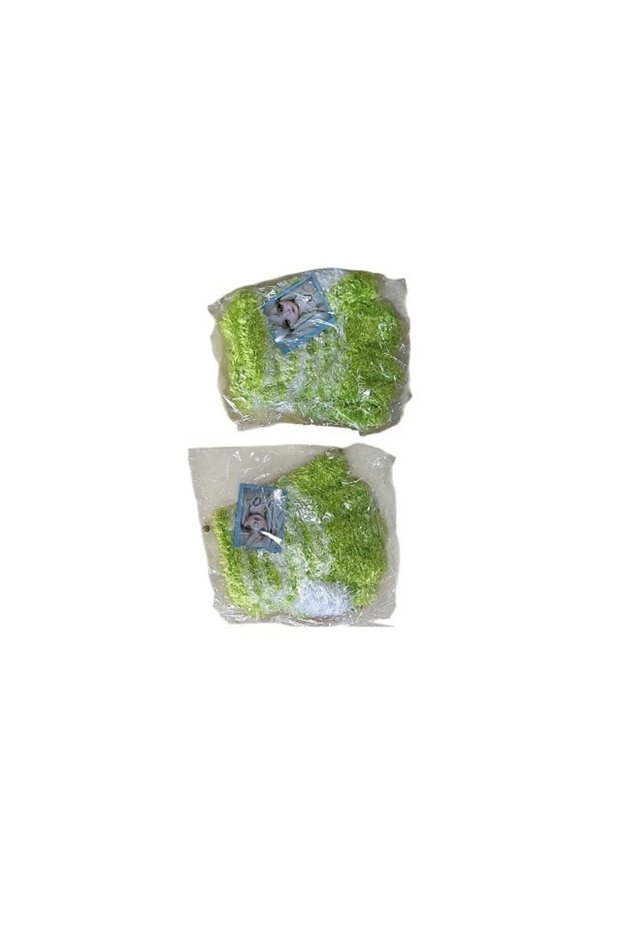 Mănuși de pluș pentru copii, Verde