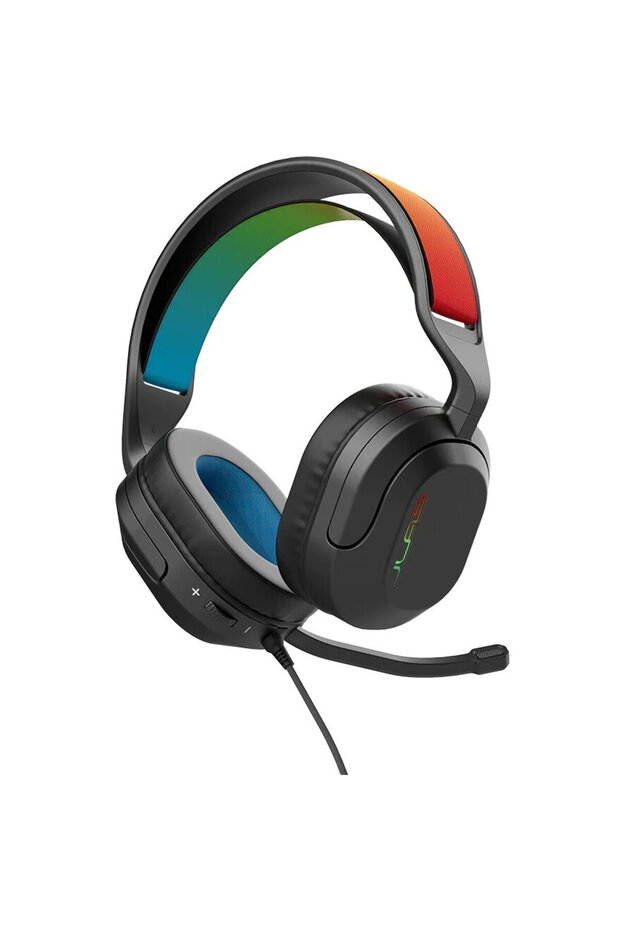 Nightfall Wired Gaming Headset - Black - 1