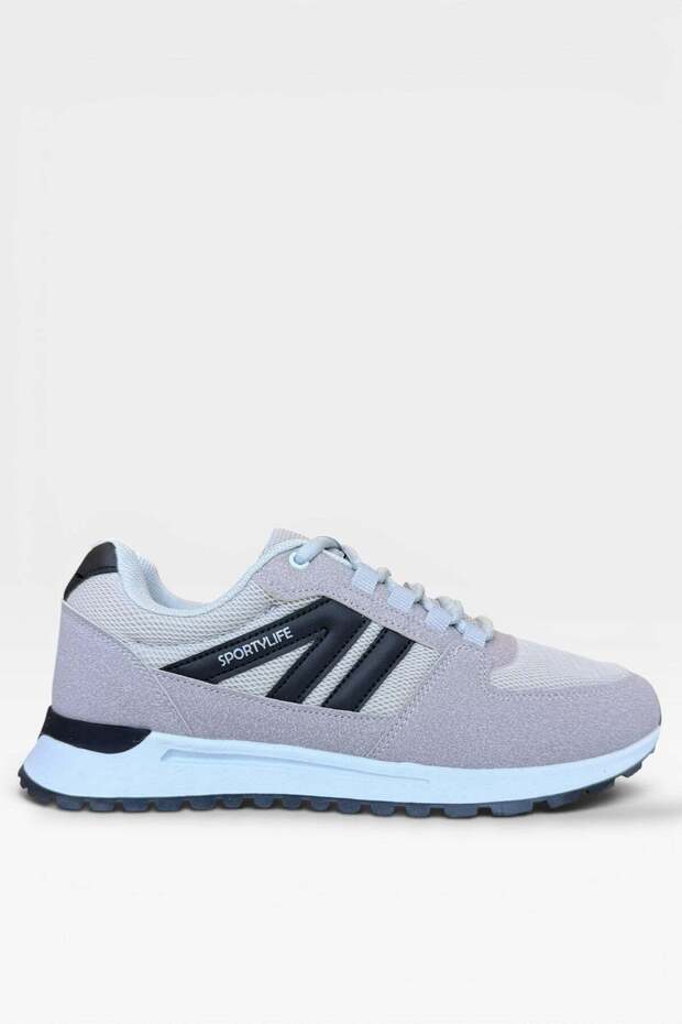 Men's Orthopedic Airfile Daily Walking Running Sneaker Sports Shoes Gray