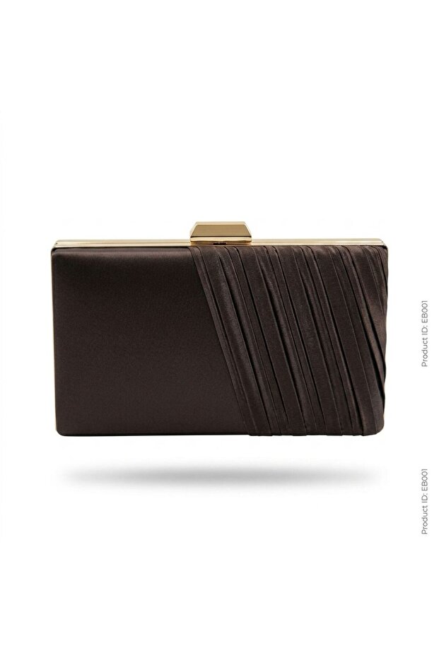 Varol Satin Pleated Women's Bag