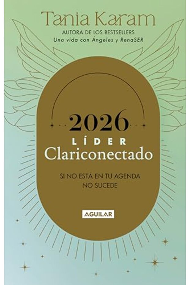 Libro agenda. Lider Clariconectado 2026 / Agenda Book. A Life With Angels 2026