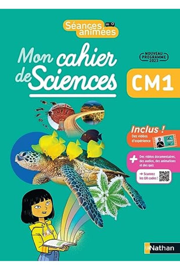 SEANCES ANIMEES - CM1 - MON CAHIER DES SCIENCES