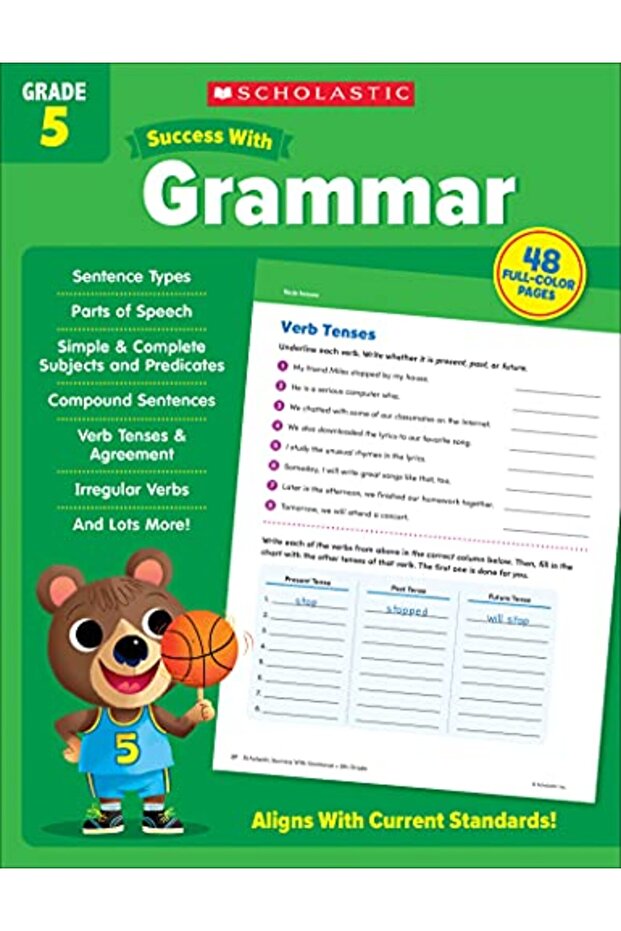 Scholastic Success with Grammar Grade 5