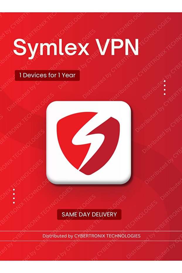 Symlex VPN | 1 Device 1 Year | Digital License | Same Day Delivery
