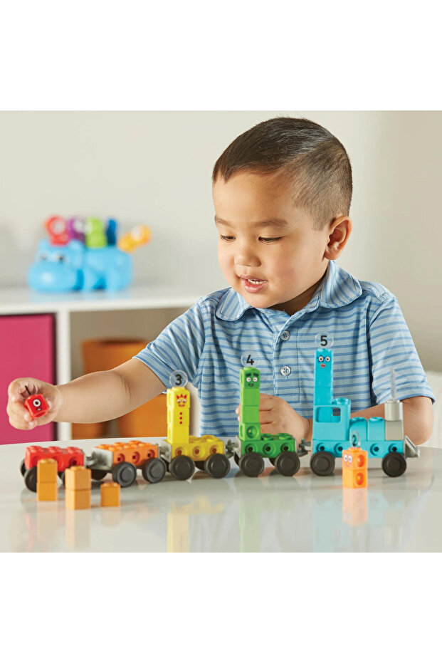 MathLink ®   Cubes Numberblocks - Trenulețul Express - 6