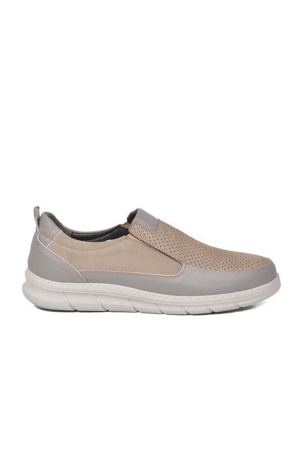 Sand Genuine Leather Lightweight Men's Classic Shoes Premium 3704 m