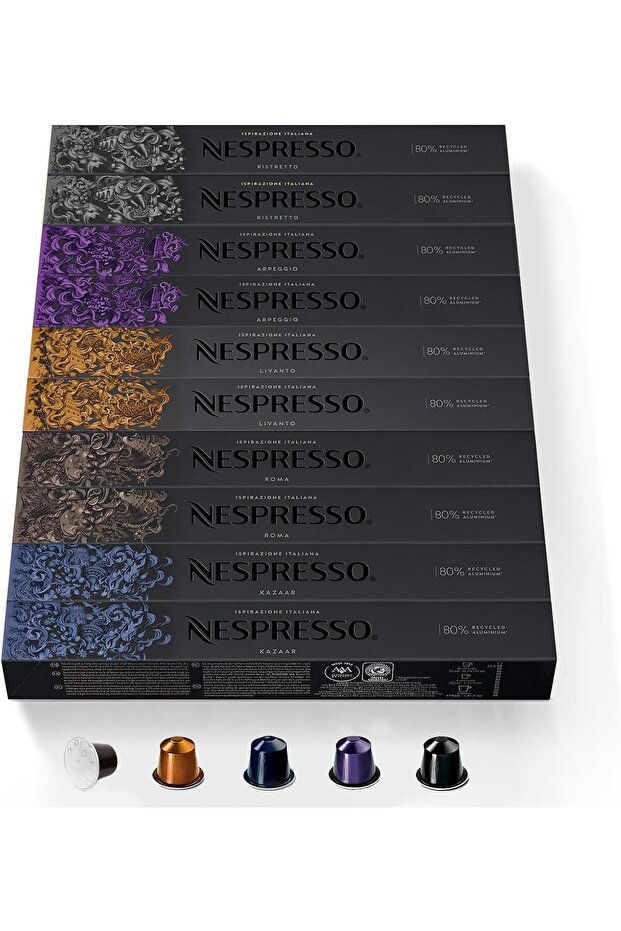 Original Capsules – Intense Selection of 100 Coffee Capsules