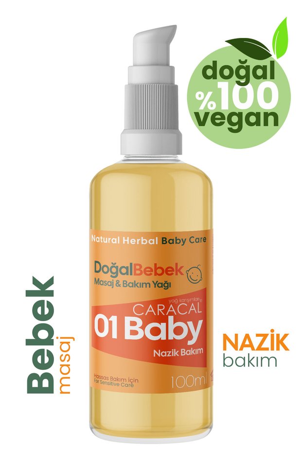 01 Baby Daisy Extract Baby Oil | Relaxing Abdominal Massage & Wellness Care | Newborn Compatible 100% Natural