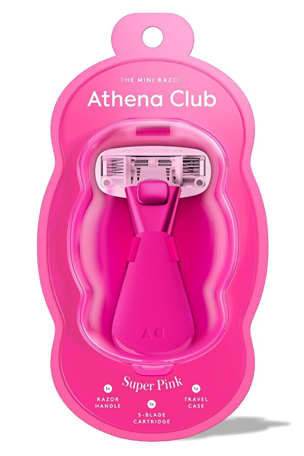 Super Pink Mini Travel Size Women's Razor