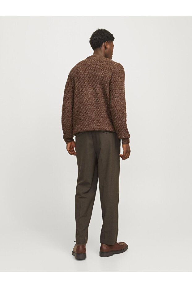 Strickpullover Einfarbig Strickpullover - 2