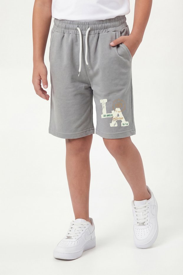 Los Angeles Printed Comfortable Fit Daily Sports Summer Boys' Shorts