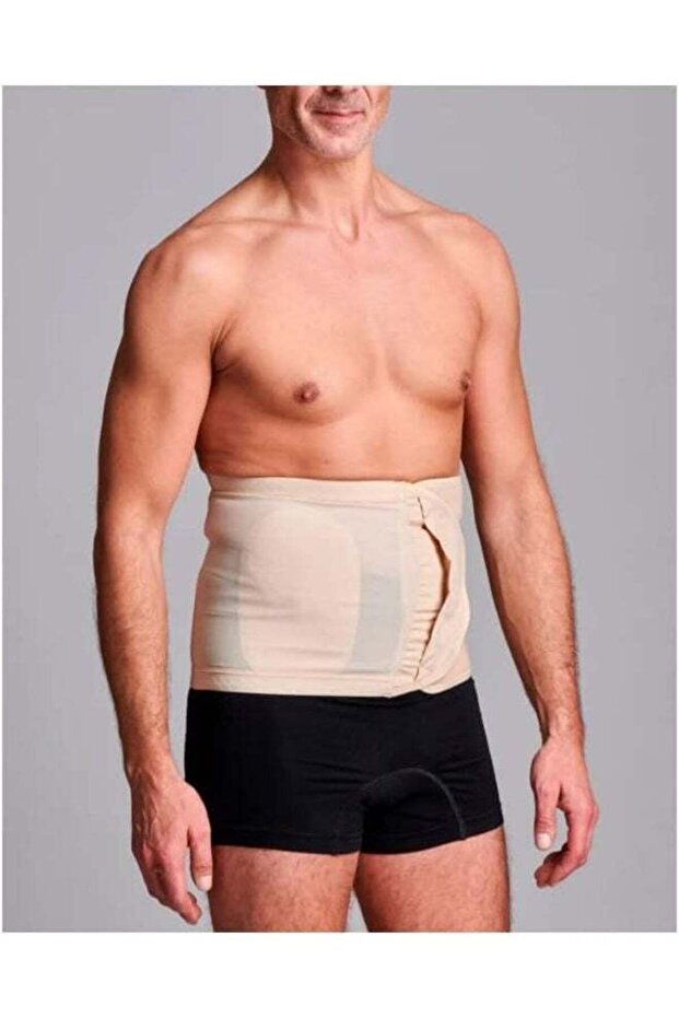 FORT KNOX Unisex Anti Roll Wraparound Ostomy Hernia Support Belt 20cm Depth Size XL
