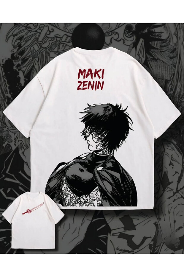 Jujutsu Kaisen Printed Unisex Oversize T-Shirt