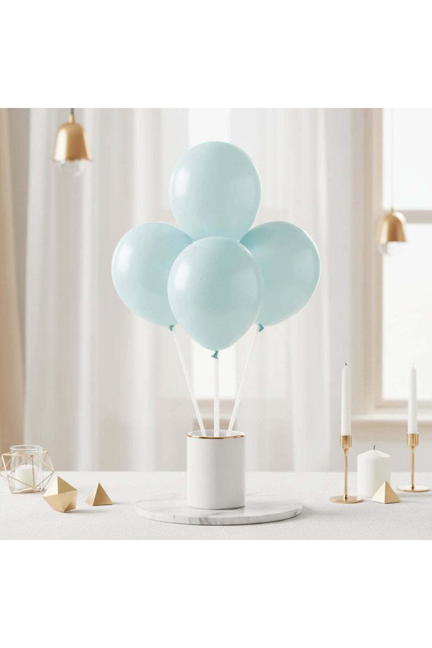 Mint Green Pearl Latex Balloon 5in, 100pcs, Party Decoration Balloons