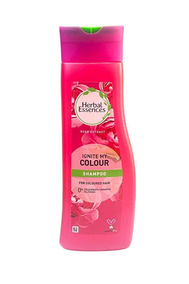 Herbal Essences Ignite My Colour Vibrant Color Shampoo with Rose Essences, 400ml