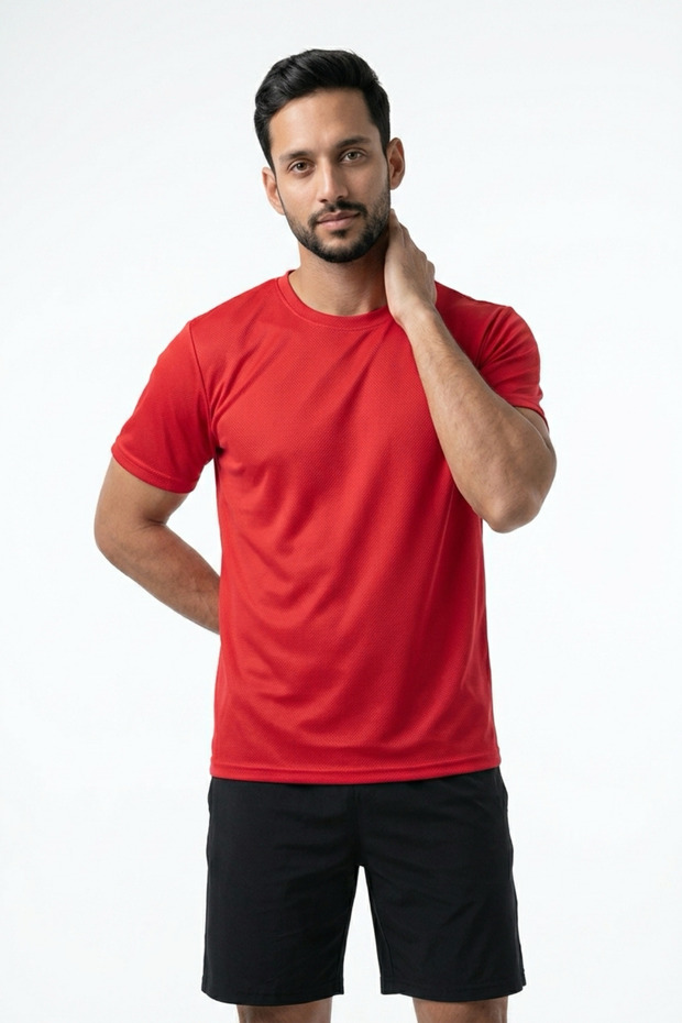 Men's Sports T-Shirt Quick-Drying Breathable Sweat-Wicking Fabric