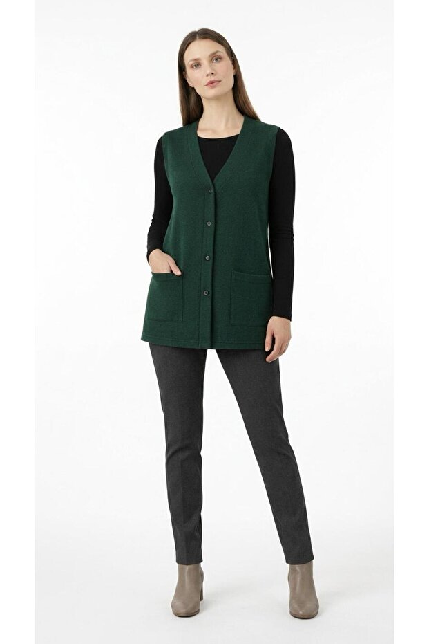Anne Glorya Combed Cotton Seasonal Short Vest (70) cm