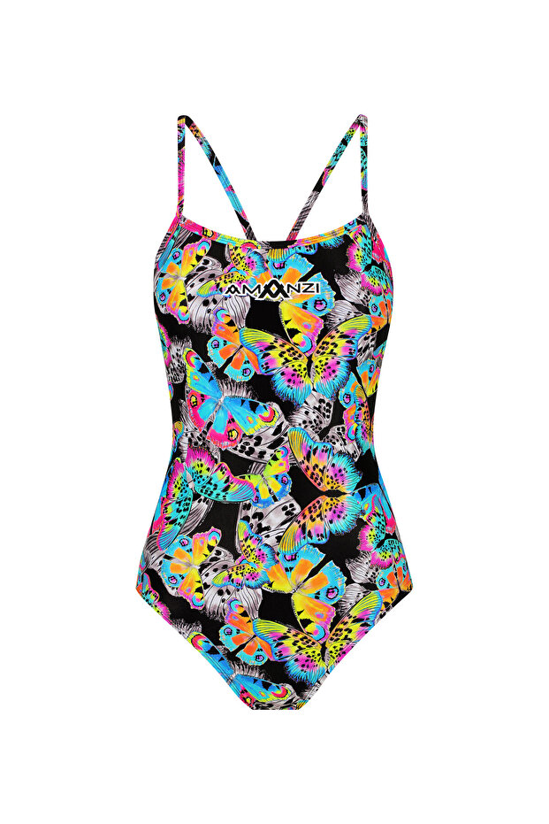 Amanzi Girls' Training Swimsuit Proback One Piece Chroma