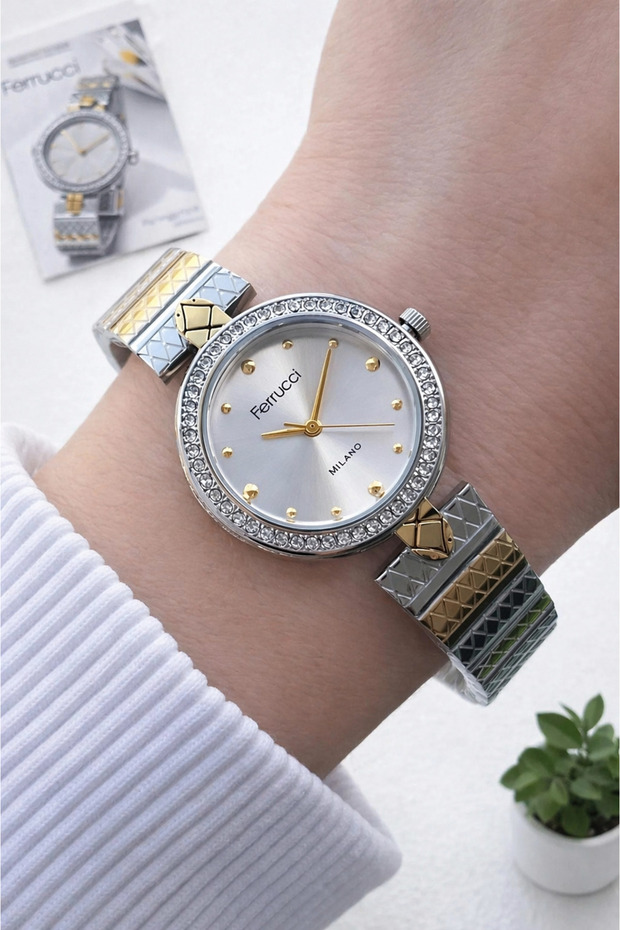 Women's Wristwatch Stylish Casual Suitable for Daily Use White Dial 3 Atm