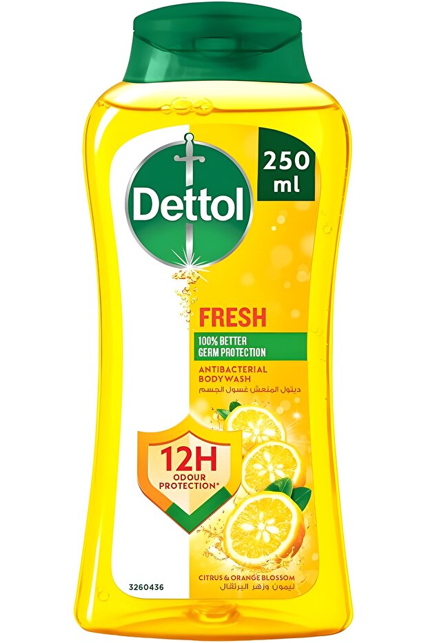Shower Gel Fresh 250/300 ml Without Loofah